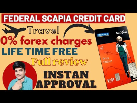 Scapia credit card full review॥Scapia federal credit card benefits॥ best life time  free credit card