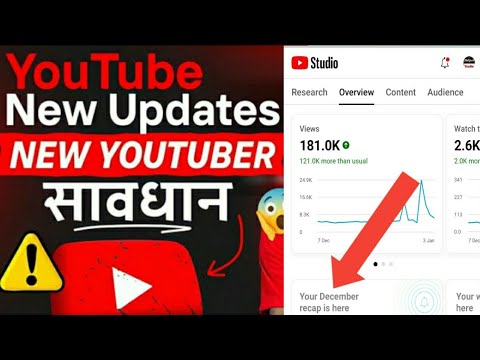 Youtube new update 2024 | Your december recap is here