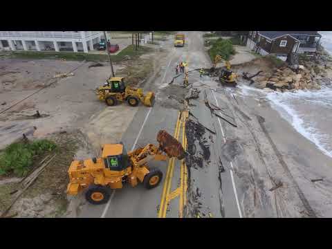 Hurricane Nicole - Vilano Beach Recovery Response