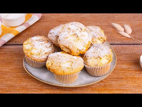 APPLE MUFFINS: SOFT and FAST! 🍎