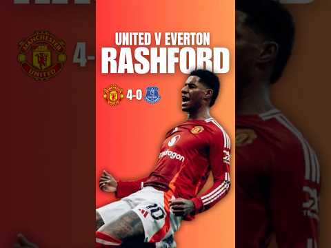 Rashford with a brace! #manchesterunited #manunited #rashford #premierleague #everton