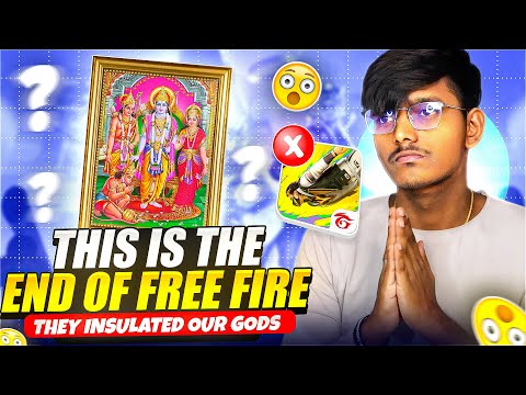 End Of Free Fire Community😔 They Insulted Our Gods 😡 || Garena Free Fire