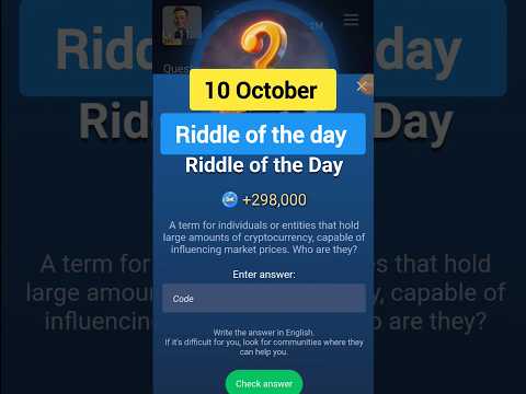 Riddle of the day x empire | Today 10 October Riddle of the day