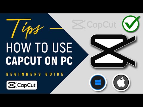 How to Use CapCut to Edit Videos on PC or Laptop - Beginners Guide 2025