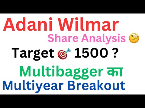 Adani Wilmar share latest news today- AWL breakout stock price target analysis 🧐 quarterly results