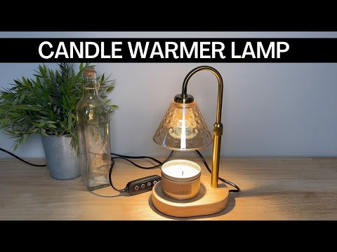 Beautiful Candle Warmer Lamp - Safely Enjoy Candles without a Flame!