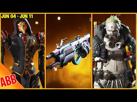 APEX LEGENDS ITEM SHOP TODAY - RAMPAGE & CAUSTIC RECOLORS, NIGHT PHOENIX REVENANT SKIN