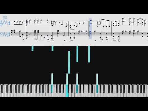 Yorushika - August, A Certain Person, Moonlight(ヨルシカ - 八月、某、月明かり)[Piano Arrangement]