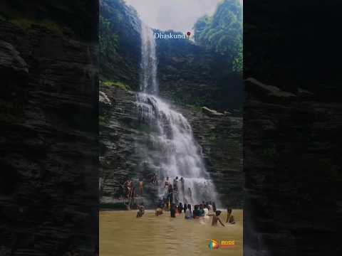 Dhaskund Waterfall l Sirpur Dhaskund Waterfall l Tourist Place Near Raipur #dhaskund #shorts #cg