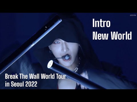 [DVD] ATEEZ - 'INTRO + NEW WORLD' IN BREAK THE WALL WORLD TOUR IN SEOUL 2022