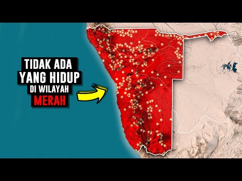 KENAPA 97% WILAYAH NAMIBIA KOSONG?