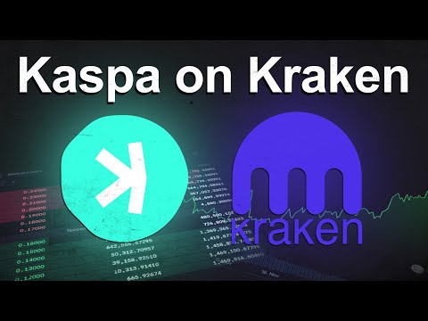 Kaspa Now Trading On Kraken Exchange!!!