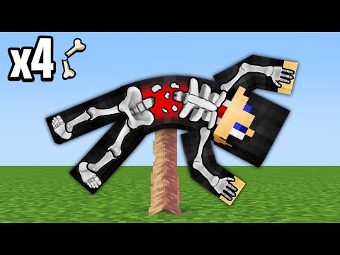 Minecraft, But Your Bones Break...