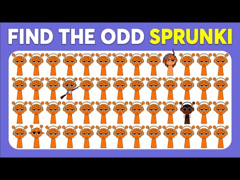 Find The Odd One Out 🎧 Incredibox Sprunki 🎵 Easy, Medium, Hard Levels