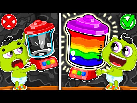 LionET | Rainbow Blender in DIY T-shirt Challenge  | Cartoon for Kids