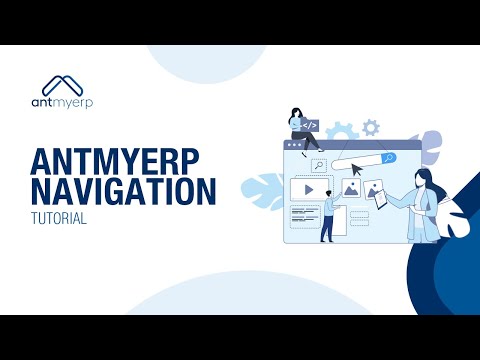 How to Use AntMyERP Navigatinon - English