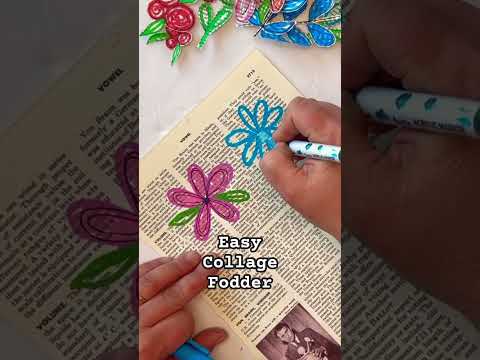 Easy Collage Fodder for Junk Journals