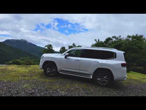 2024.07.14　全線走破！雨天の剣山スーパー林道（西コース→東コース）を車でドライブ　【ランクル、ランドクルーザー300】【JAPAN】