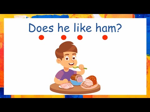 Reading Practice (Sentences with "Does he?" and "Does she?") | Lesson 15