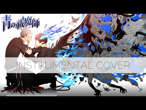 (Instrumental) Blue Exorcist Season 2 OP - Itteki No Eikyou | Metal cover by Discarded Pages