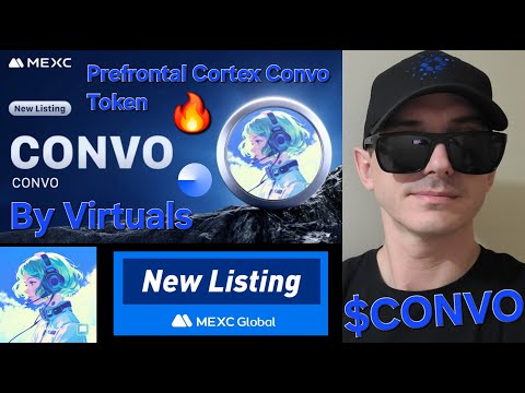 $CONVO - PREFRONTAL CORTEX CONVO TOKEN BY VIRTUALS CRYPTO COIN HOW TO BUY MEXC GLOBAL BASE UNISWAP