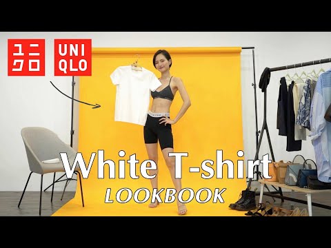 【白Tコーデ】ユニクロTシャツ着回しLOOKBOOK👖【私服】