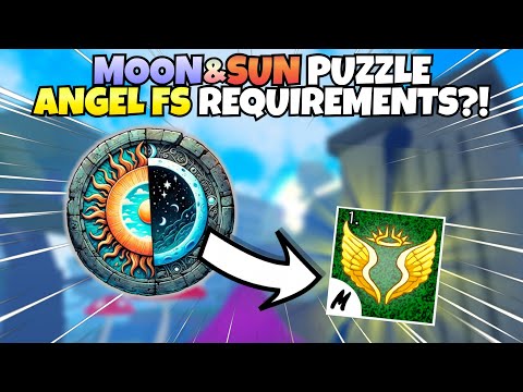 NEW Moon & Sun Puzzle is Related To Angel Fighting Style?!! (Blox Fruits)