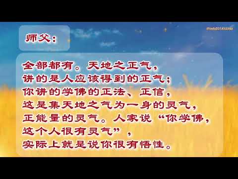 Wenda20180204A   52:41  正信、学习正法的人会威仪庄严；话少显庄严