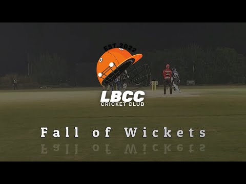 LBCC 1st Match FALL OF WICKETS #cricketlover #cricketshorts #cricketvideo #batting #cricketmatch