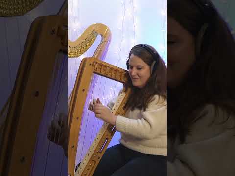 Go Tell it on the Mountain #harp #christmas