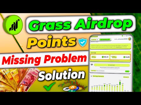 Grass Airdrop point missing problem | Grass point decrease | Grass airdrop withdraw