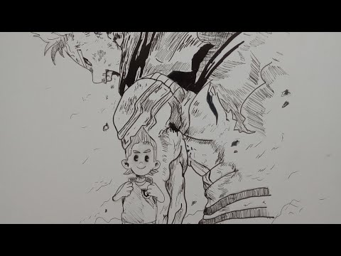 Speed drawing mirio