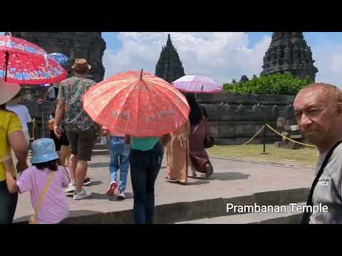 プランバナン寺院を歩く　世界遺産　インドネシア　2023   Prambanan Temple