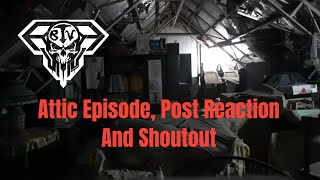 Pre Show shoutout l Attic Ghost Post Reaction