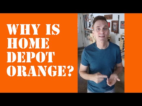 Why is Home Depot orange? #shorts