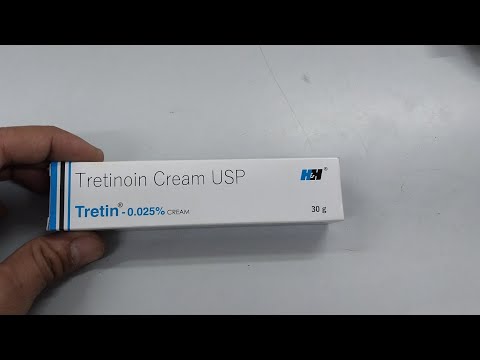 Tretin 0.025% cream // review in hindi// full video