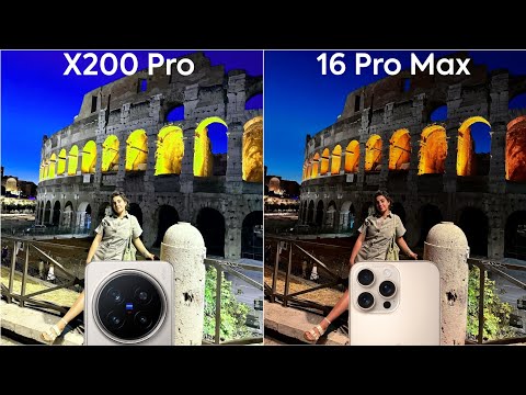 Vivo X200 Pro vs iPhone 16 Pro Max Camera Test Comparison