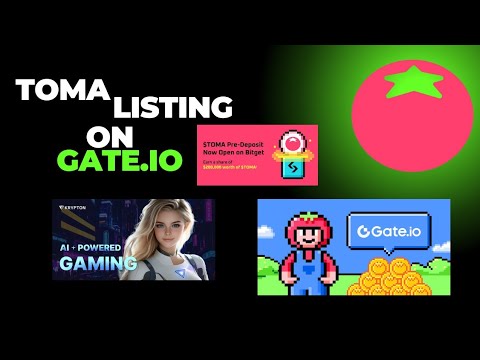 Toma Listing On Gate.io | How To Sell Toma In Gate.io | How To Sell Toma On Bitget |