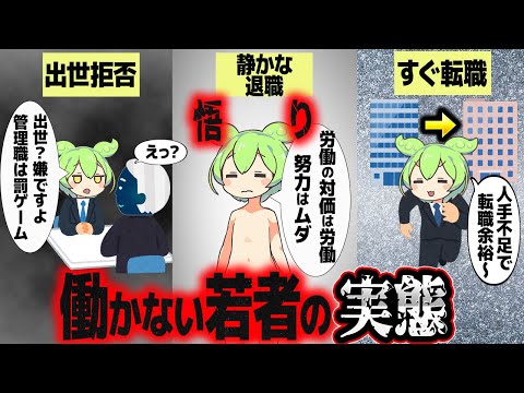 Z世代の働き方と会社【ずんだもん解説】