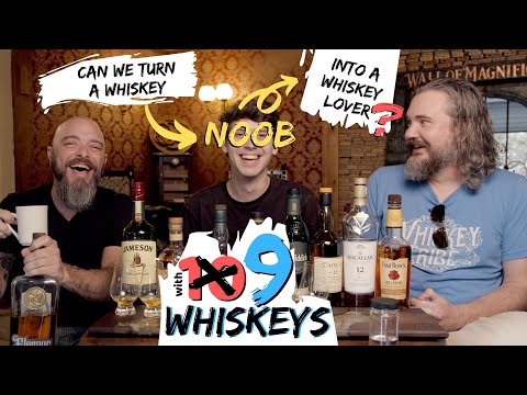 a NOOB tastes the Top 10 Whiskeys For Beginners