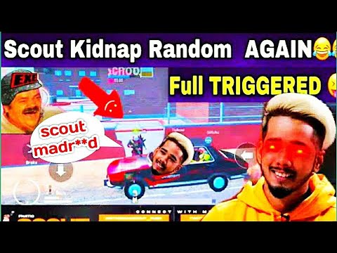 Scout Kidnapped Random Teammates Most toxic Gameplay | Full Bakchodi | Mirzapur 2 Trailer By Scout |