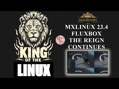 MXLINUX 23 4 FLUXBOX THE KING OF LINUX