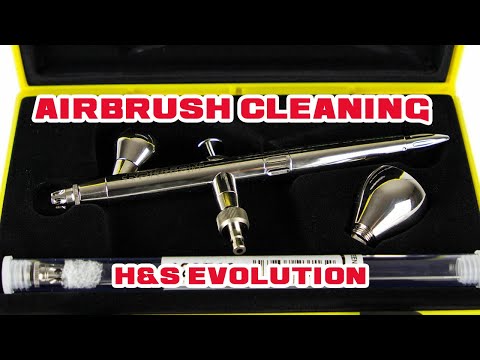 How to clean an Harder & Steenbeck Evolution Airbrush