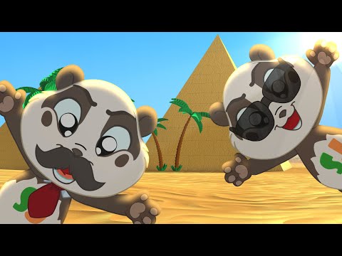 Fun with Colors & Body Paint! Finger Family Nursery Rhymes for Kids | Panda Bo