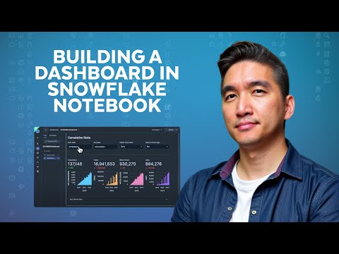 How To Build A Dashboard In Snowflake Notebooks Using Streamlit