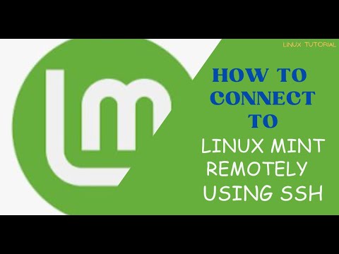 How to connect to Linux Mint remotely using SSH