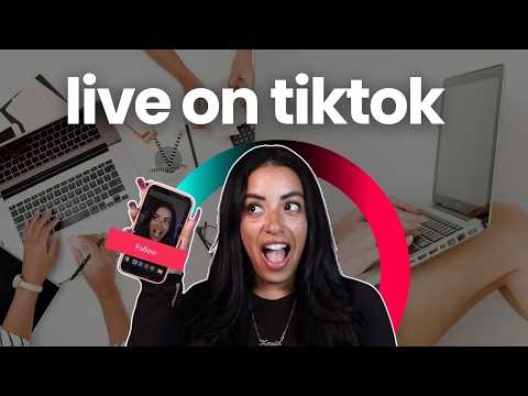 How to MASTER the art of GOING LIVE [on tiktok] 2025