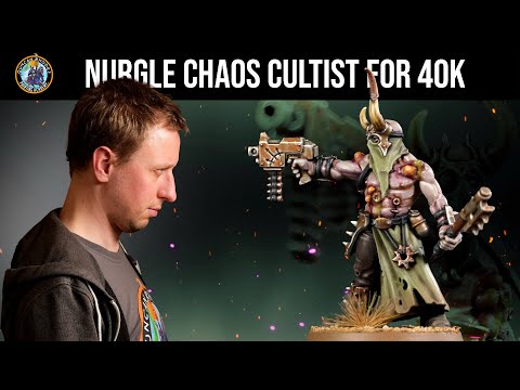 How to paint Nurgle Chaos Cultists for Warhammer 40,000 | Duncan Rhodes