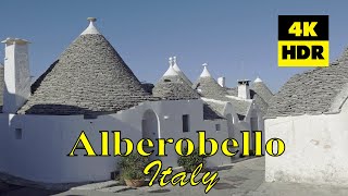 Alberobello, Italy in 4K (UHD) HDR