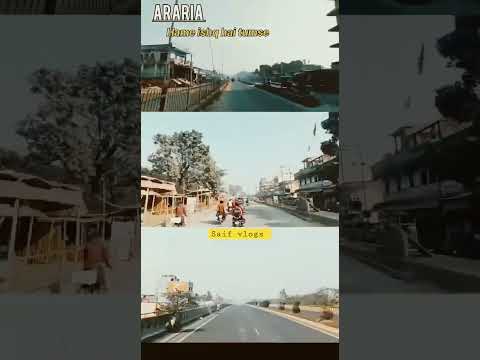 Sweet City Araria || Araria Market View || By Saif Vlogs #shorts #viral #saifvlogs